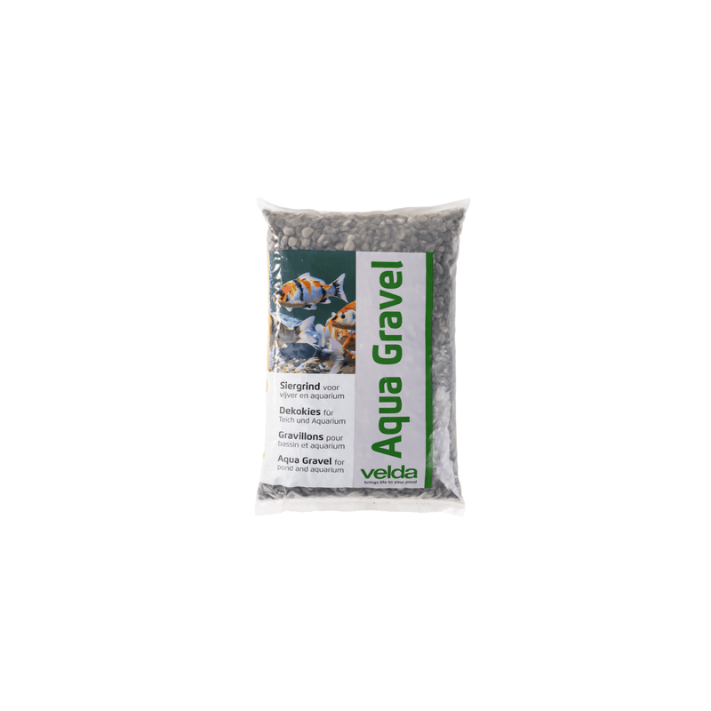 Velda Terreaux et substrats aquatiques Aqua Gravel noir 4-6 mm 2,5 kg - Velda 8711921004122 123209