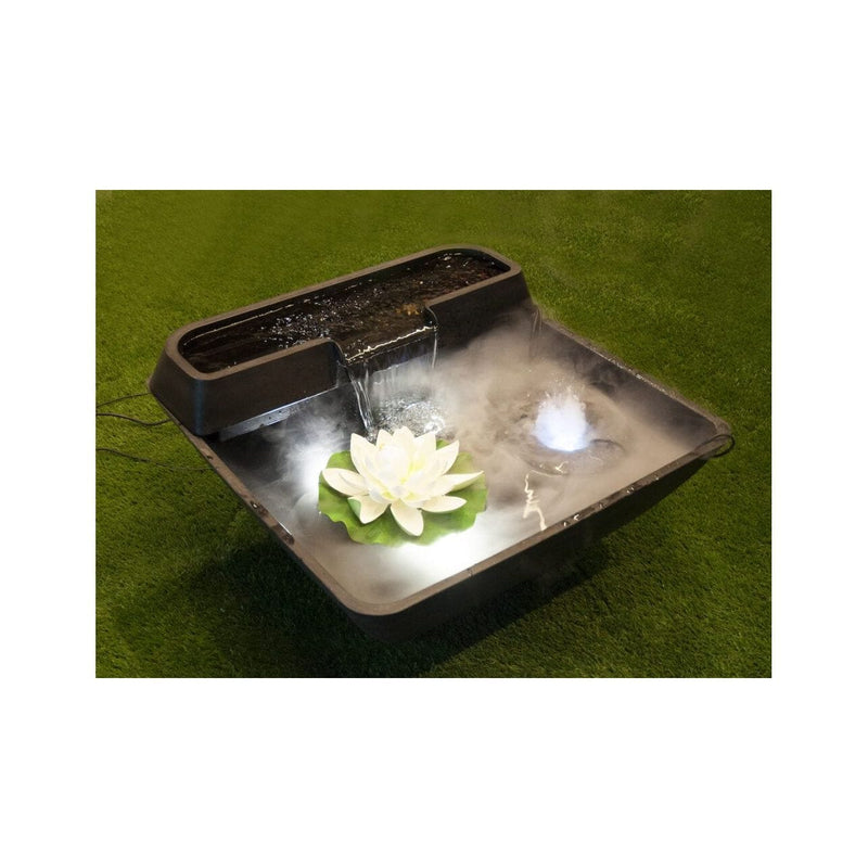 Velda Décoration de bassin Bassin décoratif Fountain Pond carré 55x55x32 cm - Velda 8711921241442 123515