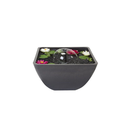 Velda Décoration de bassin Bassin décoratif Fountain Pond carré 55x55x32 cm - Velda 8711921241442 123515