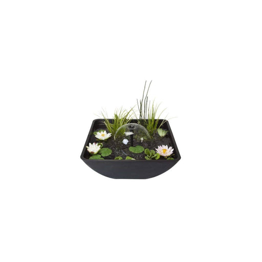 Velda Décoration de bassin Bassin décoratif Fountain Pond carré 75x75x35 cm - Velda 8711921241459 123516