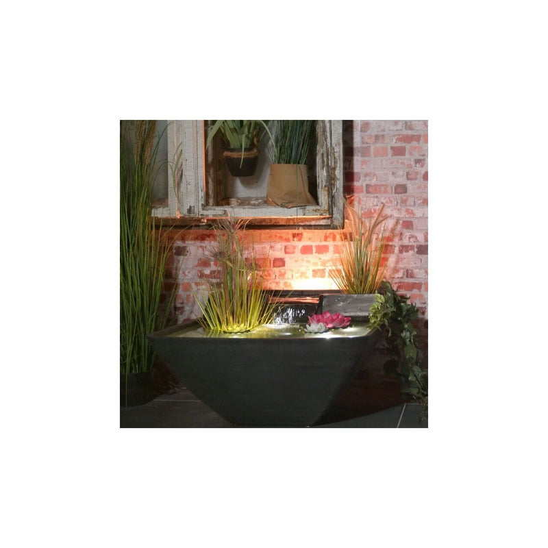 Velda Décoration de bassin Bassin décoratif Fountain Pond Waterfall carré 75x35 cm - Velda 8711921019218 123519