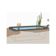 Velda Mini-bassins et accessoires Bassin Orbis Bio-Pond 76 x 46 cm - Set - Velda 8711921004573 123699
