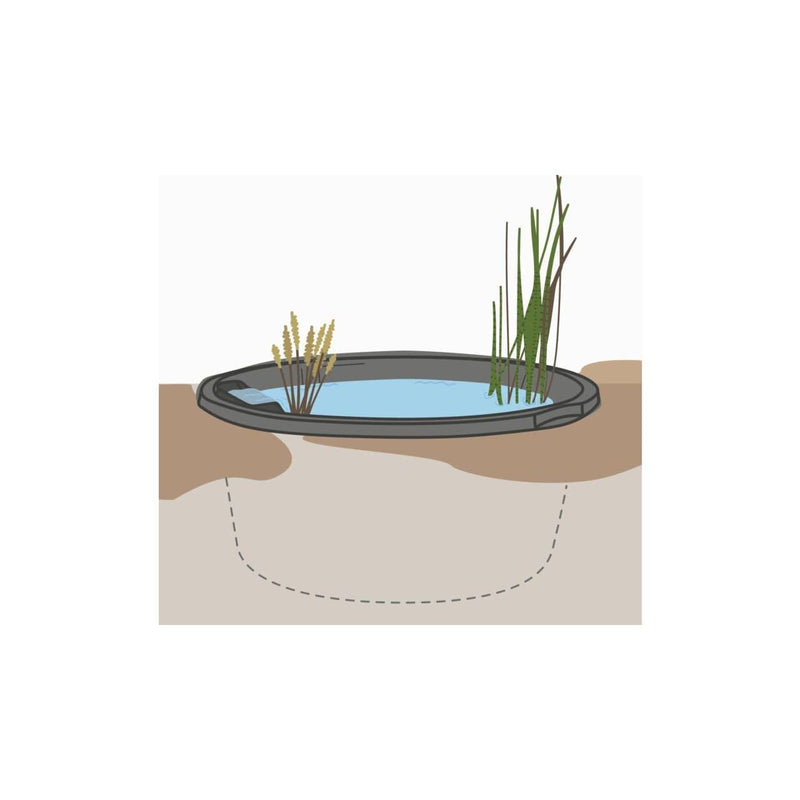 Velda Mini-bassins et accessoires Bassin Orbis Bio-Pond Ø 66 cm - Set - Velda 8711921004191 123697