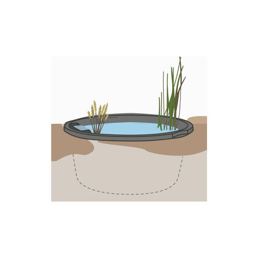 Velda Mini-bassins et accessoires Bassin Orbis Bio-Pond Ø 66 cm - Set - Velda 8711921004191 123697