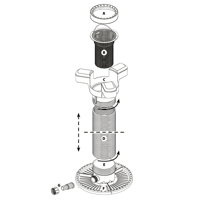 Velda Pièces détachées pour bassin Collecteur de déchets pour Ultra Skimmer - Velda - Réf. 269879 8711921260306 269879
