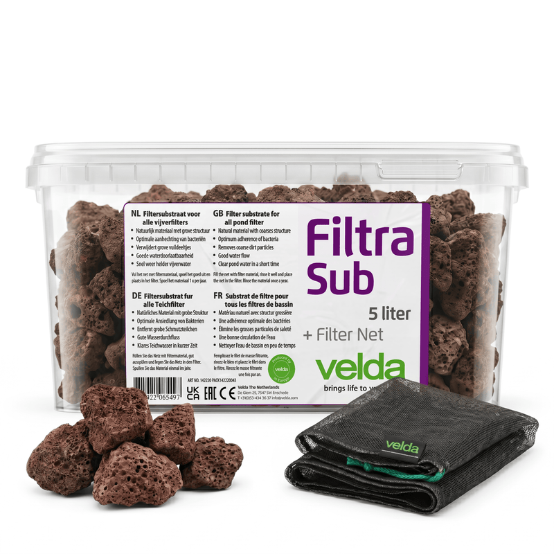Velda Masses filtrantes Filtra-Sub 5000 ml - Velda 8711921085497 142220
