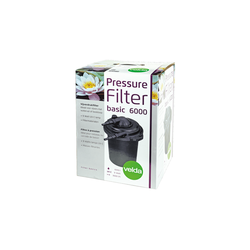 Velda Filtres à pression Filtre à pression Pressure Filter 6000 - Velda 8711921254404 146051