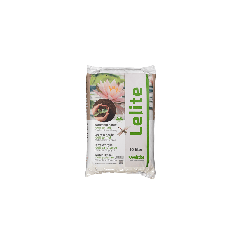 Velda Terreaux et substrats aquatiques Lelite sans tourbe 10 l - Velda 8711921003330 123133