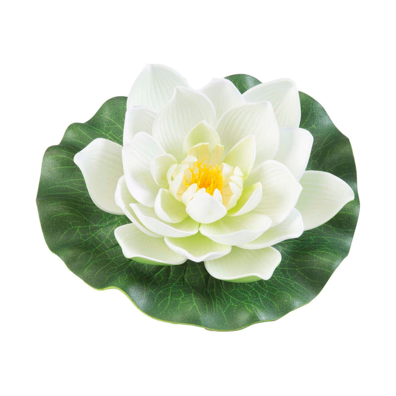 Velda Décoration de bassin Lotus flottant en mousse orange 17 cm - Velda 8711921248953 123665
