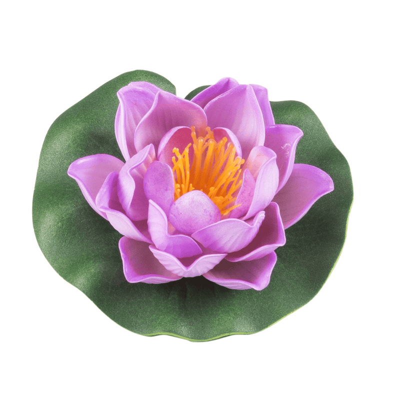 Velda Décoration de bassin Lotus flottant en mousse rose 10 cm - Velda 8711921243507 123583