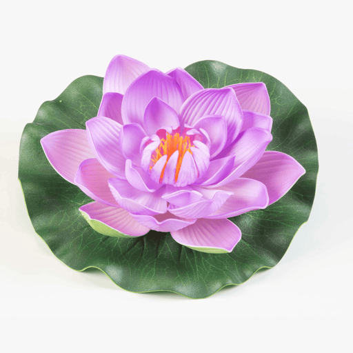 Velda Décoration de bassin Lotus flottant en mousse rose 17 cm - Velda 8711921243569 123588