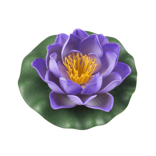 Velda Décoration de bassin Lotus flottant en mousse violet 10 cm - Velda 8711921240780 123584