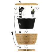 Velda Mini-bassins et accessoires Mini-bassin Orbis Mini-Pond naturel - Velda 8711921003194 123683