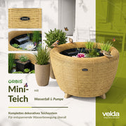 Velda Mini-bassins et accessoires Mini-bassin Orbis Mini-Pond naturel - Velda 8711921003194 123683