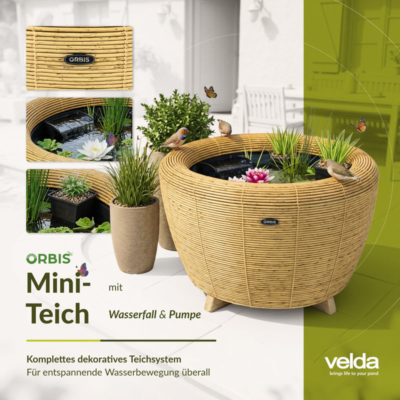 Velda Mini-bassins et accessoires Mini-bassin Orbis Mini-Pond naturel - Velda 8711921003194 123683