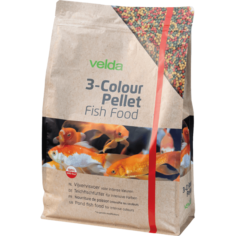 Velda Alimentation pour poissons Nourriture pour poissons 3-Colour Pellet Food 5000 ml - Velda 8711921001428 124208