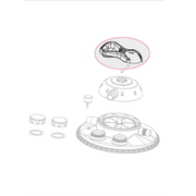 Velda Pièces détachées pour bassin Poignée et axe pour Clear Control NG 25/50/75/100 - Velda - Réf. 126176 8711921236301 126176