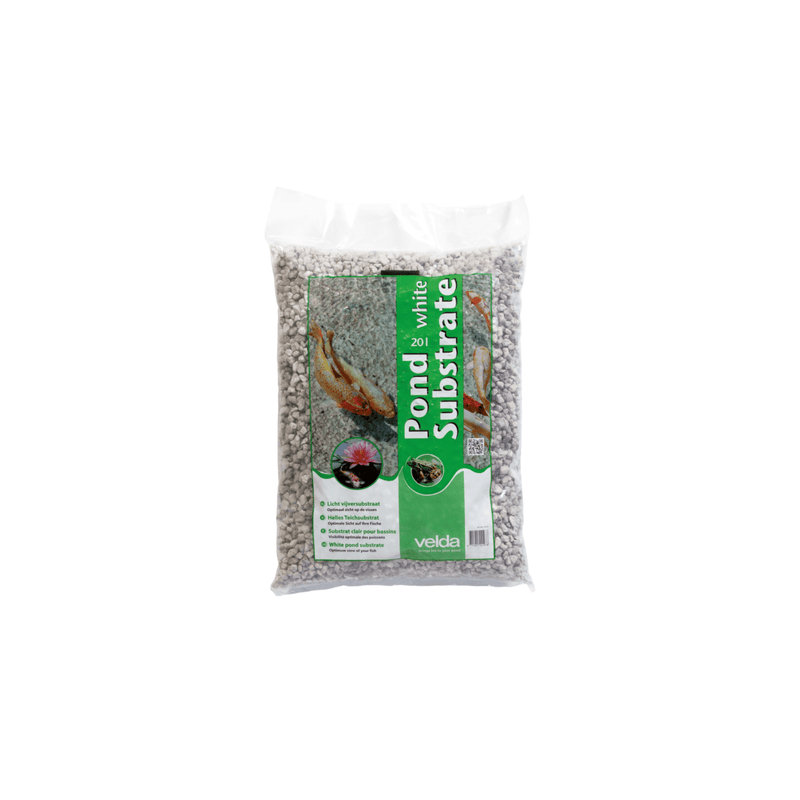 Velda Terreaux et substrats aquatiques Pond Substrate blanc 20 l 13 kg présentoir (20) - Velda 8711921004894 123055