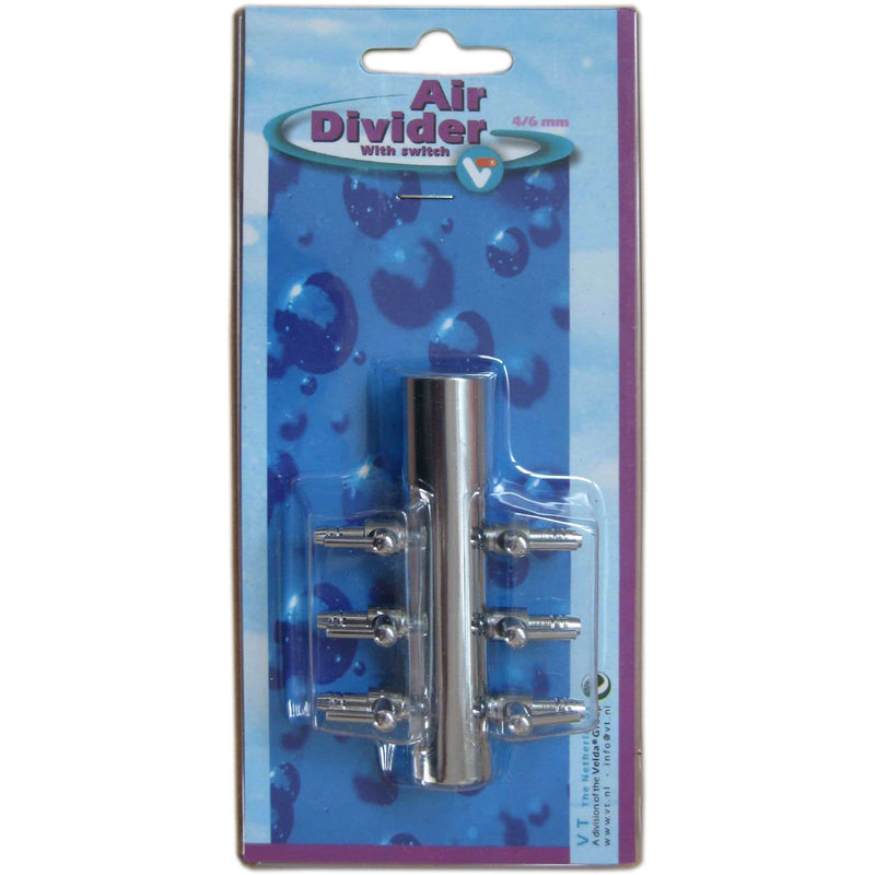 Velda Aération de bassin Répartiteur d’air 6 voies 4/6 mm - Velda 8711921207387 145447