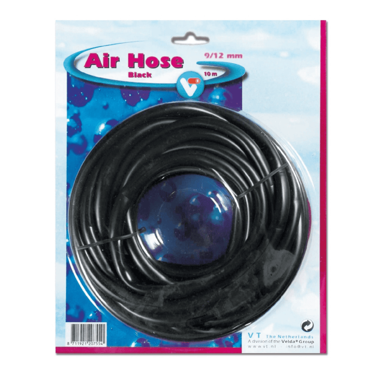Velda Aération de bassin Tuyau à air noir 9/12 mm 10 m - Velda 8711921207554 146261