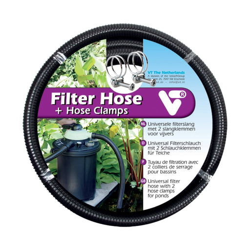 Velda Tuyaux et raccords pour bassin Tuyau de bassin + colliers 20 mm 5 m - Velda 8711921256286 146950