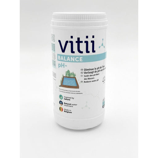 Vitii Vitii pH- 1kg - Diminue le pH de l’eau prviph001e