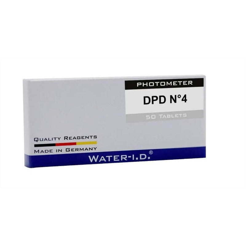 Water-ID 50 comprimés Photomètre DPD N°4 (chlore total disponible) - PoolLab 2.0 4260431460507 76966