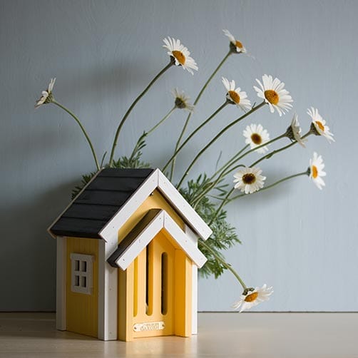 Wildlife Garden MAISON A PAPILLONS JAUNE 7350054763813 WG303