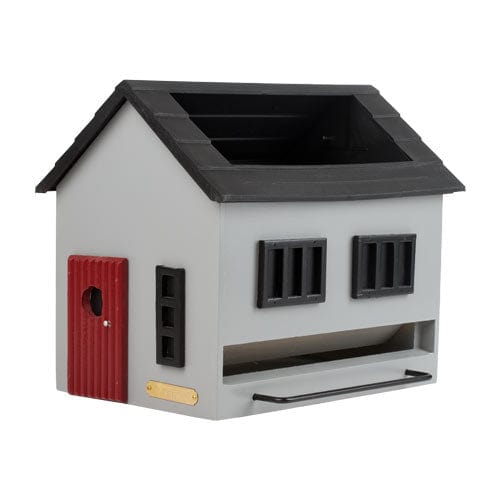 Wildlife Garden Mangeoires pour oiseaux MANGEOIRE AVEC BAIN MAISON GRISE 7350054763455 WG356