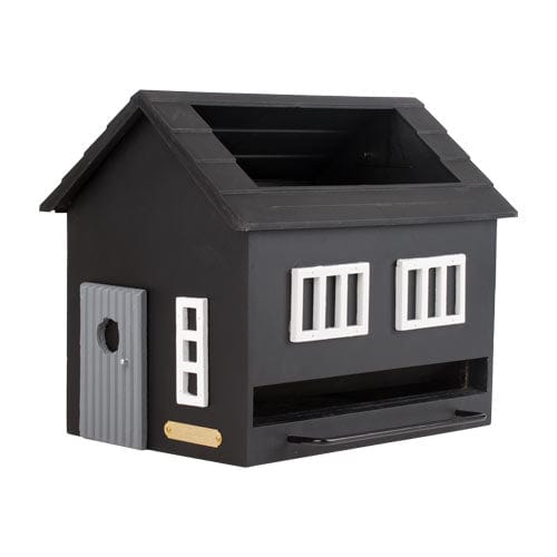 Wildlife Garden Mangeoires pour oiseaux MANGEOIRE AVEC MAISON NOIRE 7350054763448 WG355