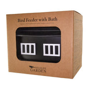 Wildlife Garden Mangeoires pour oiseaux MANGEOIRE AVEC MAISON NOIRE 7350054763448 WG355