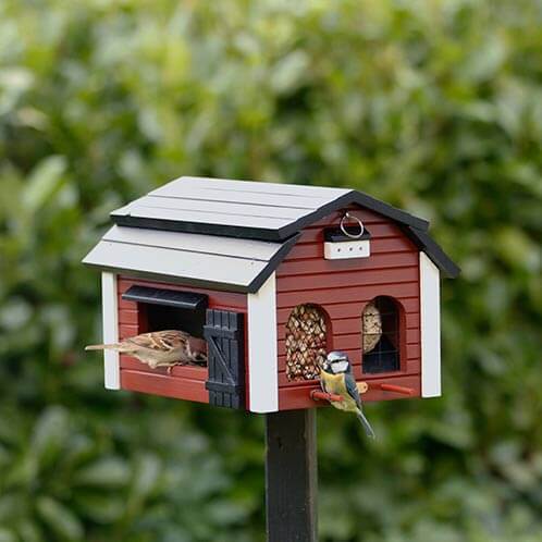 Wildlife Garden Mangeoires pour oiseaux MANGEOIRE GRANGE ROUGE 7350054760225 WG221
