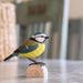 Wildlife Garden Décoration MESANGE BLEUE EN BOIS - DECOBIRD BY WILDLIFE GARDEN 7350054760492 WG402