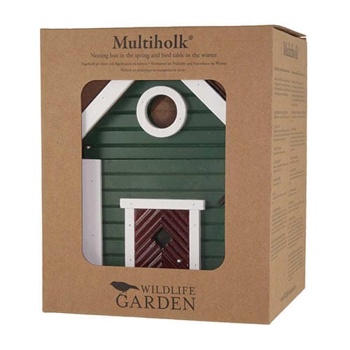Wildlife Garden Mangeoires pour oiseaux MULTIHOLK MAISON VERTE 7350054761321 WG107