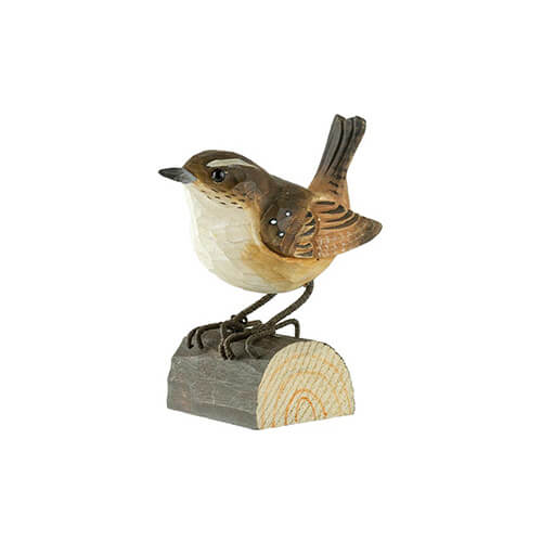 Wildlife Garden Décoration TROGLODYTE MIGNON EN BOIS - DECOBIRD BY WILDLIFE GARDEN 7350054760607 WG413