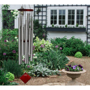 Woodstock Chimes Carillon à vent Eclipse argenté 101cm - 10 tubes MMDCS40