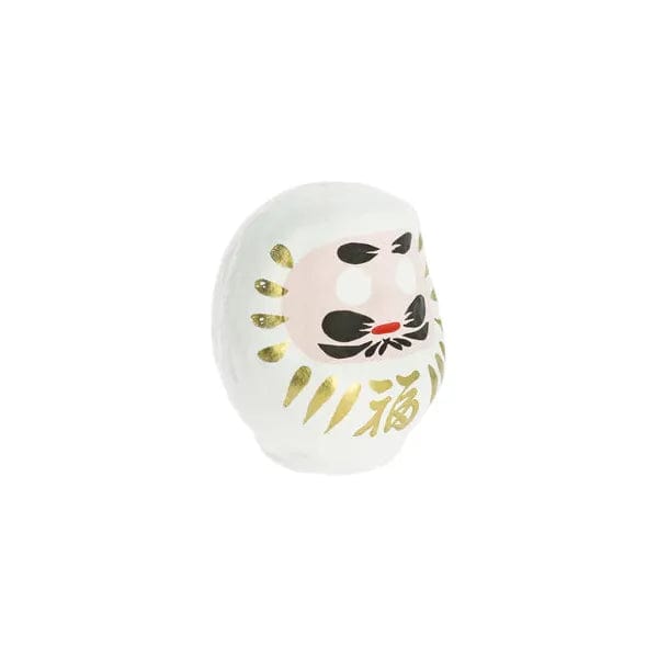 Woodstock Esprit Japonais Daruma Blanc Grand - Fabriqué au Japon - Symbole de Chance et de Réussite (Accomplissement) 8435131211858 KP14