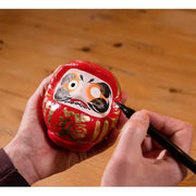 Woodstock Esprit Japonais Daruma Traditionnel Rouge 11 cm - Chance 8435131212107 KP29