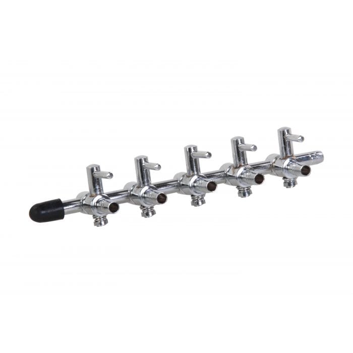 Aquaforte Robinets pour pompe à air 5 VOIES Vanne pour petite pompe à air 4mm - 3/5 voies - Aquaforte 8717605039381 SC220