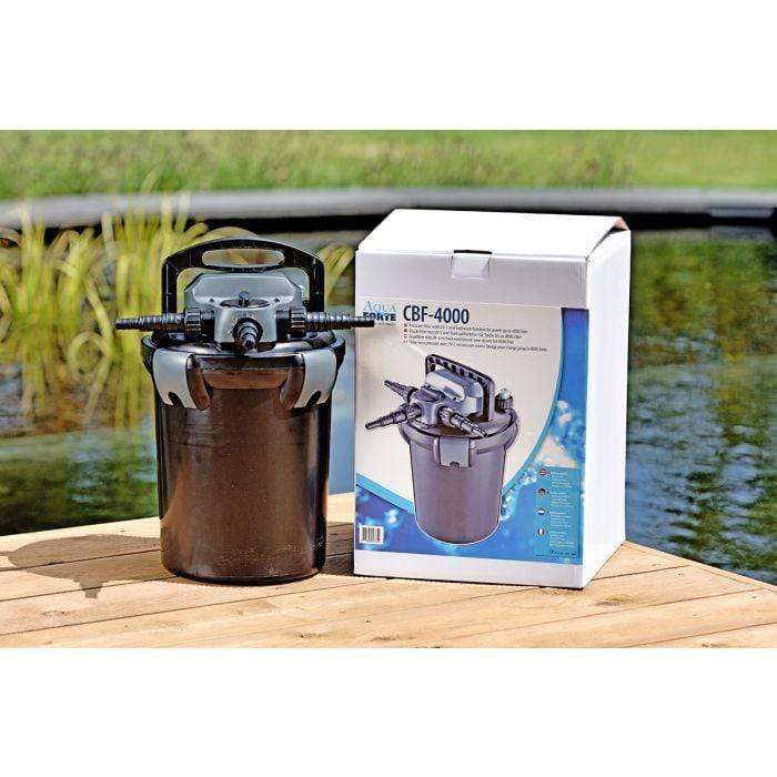Aquaforte AquaForte Set de filtration CBF 4000 (UV 9W) + pompe EC 3500 SG550