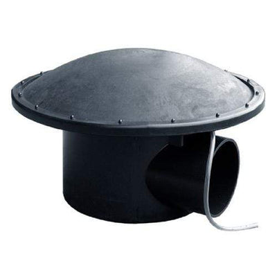 Bonde de fond + cape d'aération Ø38cm
