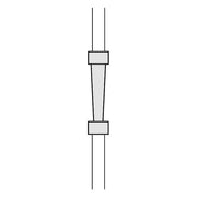 Aquaforte Pieces PVC Débitmètre ECO PVC - À coller - Sous pression