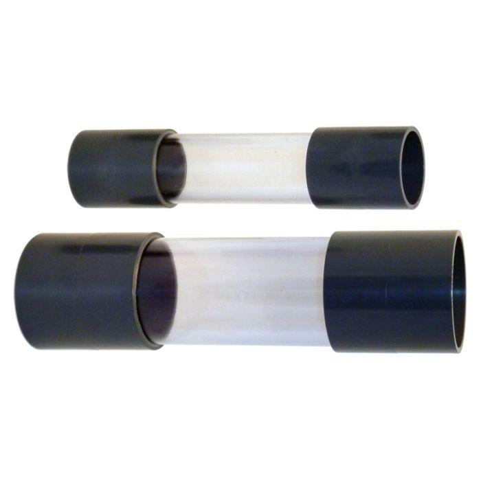 Aquaforte Pieces PVC Manchon avec regard PVC - À coller - Sous pression