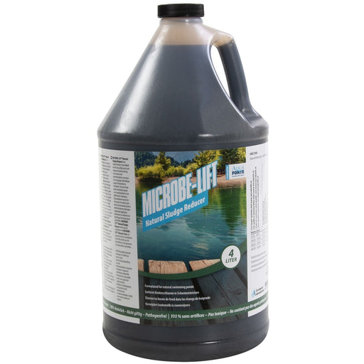 Aquaforte Produits d'entretien Microbe-Lift Natural Sludge Reducer 4L - Réducteur de vase 97121206459 SC788
