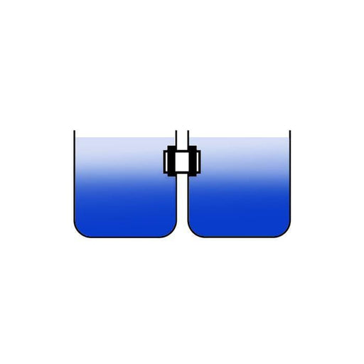 Aquaforte Passe-paroi Passage de paroi 2 x 110MM - Double raccord idéal pour raccorder compartiment 8717605058610 SB194