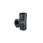 Aquaforte Pièces PP/PE Pièce en T 90° PP M/F - À emboiter - Pour évacuation