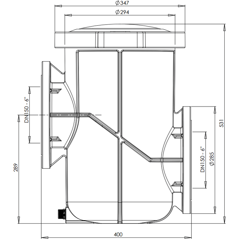 Aquaforte Préfiltres Préfiltre 25 litres - Aquaforte 56733