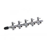 Aquaforte Robinets pour pompe à air Vanne pour petite pompe à air 4mm - 3/5 voies - Aquaforte