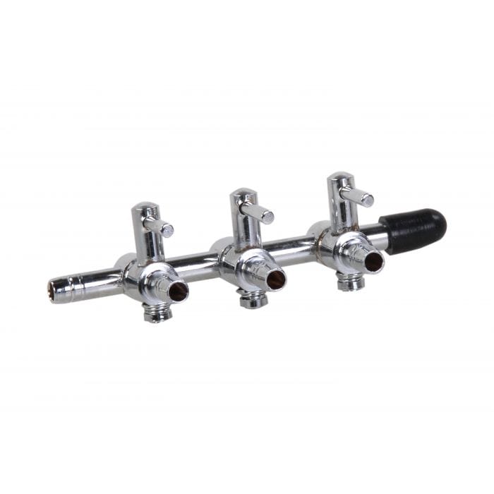 Aquaforte Robinets pour pompe à air Vanne pour petite pompe à air 4mm - 3/5 voies - Aquaforte