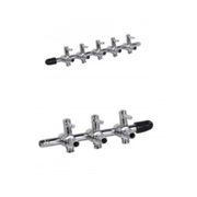 Aquaforte Robinets pour pompe à air Vanne pour petite pompe à air 4mm - 3/5 voies - Aquaforte